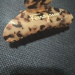 Salvatore Ferragamo Brown Hair Accessory